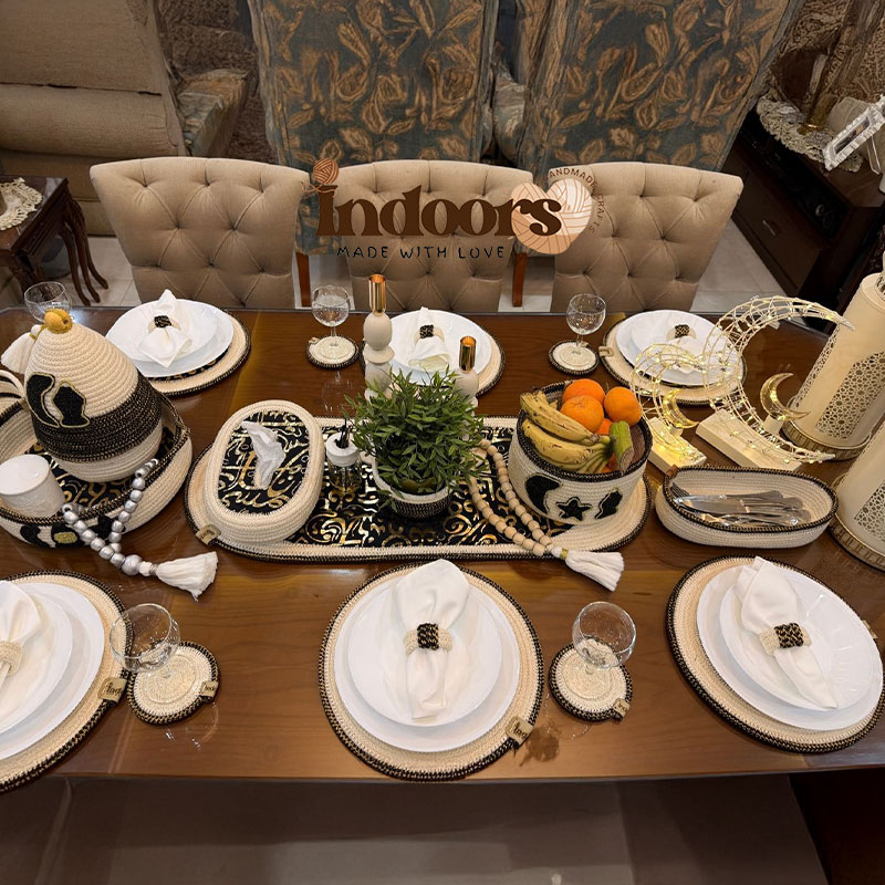 علبة مناديل خط عربي - 6